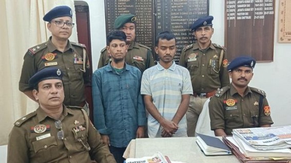 2 Bangladeshi me were arrested by Police in Agartala. TIWN Pic Jan 31 2 Bangladeshi me were arrested by Police in Agartala. TIWN Pic Jan 31